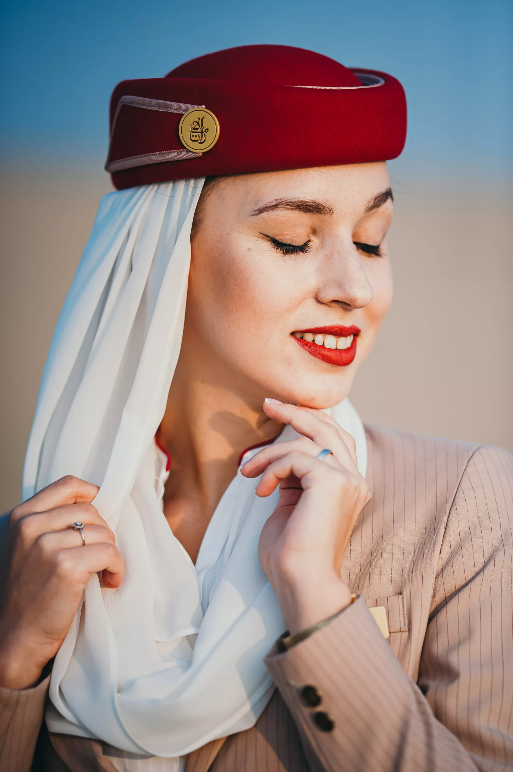 Emirates crew photoshoot - female photoshoots - Dubai Photography - Portraits Dubai - www.Imagin8.ae